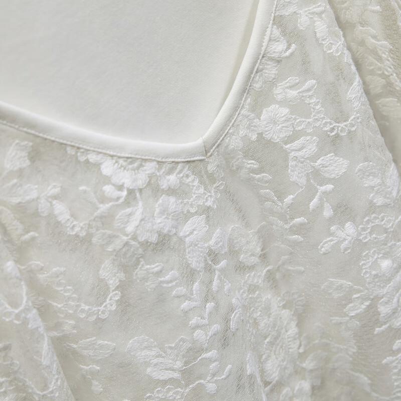 Women's Summer Two-Piece Set: Short-Sleeve Tee & Lace Cami
