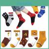 Spider-man Cotton Boys Socks With Cute Cartoon Pattern For Fun And Comfortable Wear
