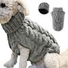 Warm Kitten Costume Fleece Knitted Vest Puppy Dog Jumper Puppy T-shirt Pet Clothes