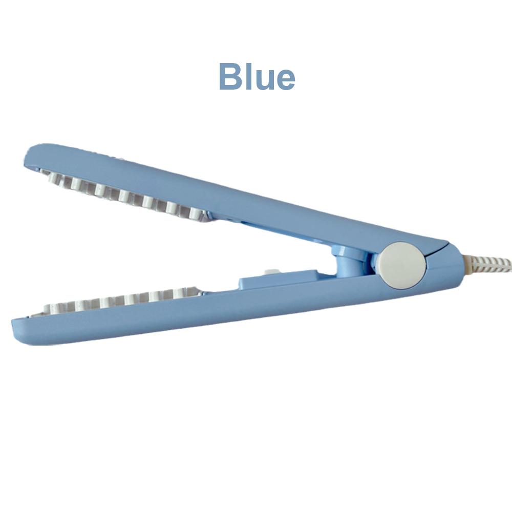 Mini 3D Grid Hair Crimper Curling Iron Volumizing Hair Iron Ceramic Corn Perm Splint Flat Iron Hair Styling Tools Gift for Women