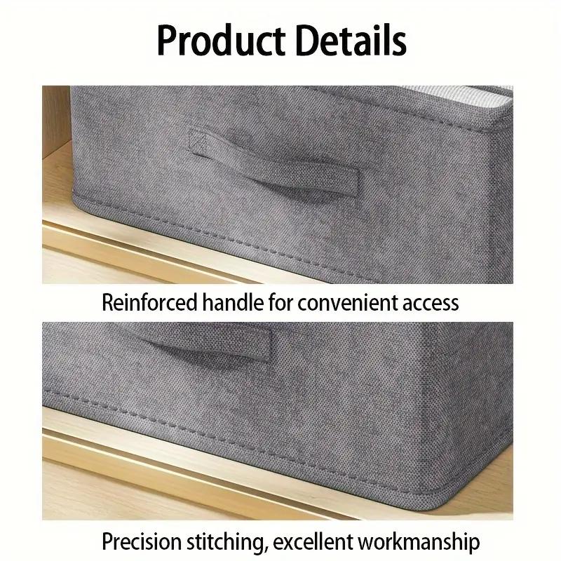 1PC Wardrobe Clothes Storage Organizer Pants Sweater T-Shirt Storage Box Cabinet Drawer Organizer Jeans Storage Box