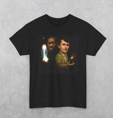 Koszulka George Floyd & Charlie Kirk, Koszulka Czarodzieja