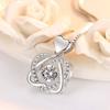 925 Silver Necklace Pendant Dolphin AAA Zircon For Women Fashion Clavicle Chain Necklaces Wedding Party Jewelry Gift