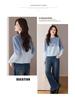 2025 Women's 3D Gradient Wool Sweater, Autumn/Winter, Long-Sleeve, Loose Fit