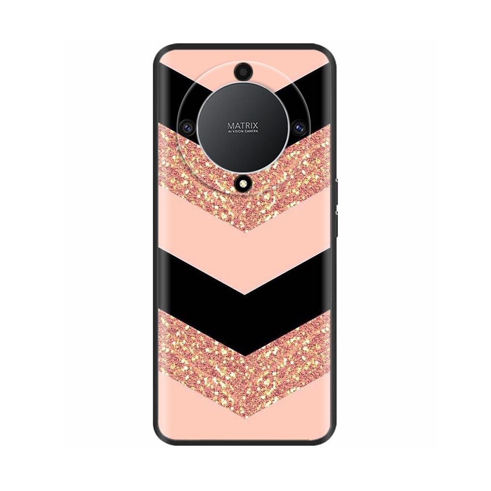 For Honor Magic6 Lite Case Honor Magic 6 5 4 Lite X9B Cover Funda TPU Soft Black Silicone Phone Cover Honor Magic 6 Lite 5G Case