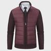 2023 Men's Korean Style Knit Sweater Jacket with Stand-Up Collar