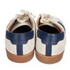 SAINT LAURENT PARIS Suede low-cut sneakers/ shoes 45 Beige / navyUsed