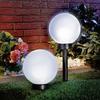 4 Stück/8 Stück Wasserdichtes LED Solarstrom Außen Gartenwegleuchte Hof Rasen Straße Spotlampe