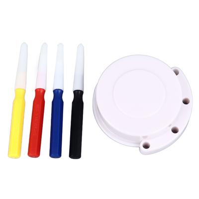 Watch Oiler Set 4 Tip Sizes 3 Recesses Oil Cup Oil Pen Watch Repairing Accessory for Watches Clocks