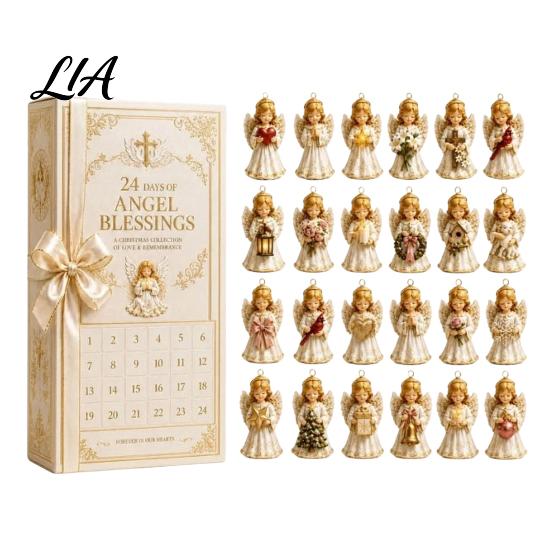 Festive Decoration for Home 2026 Nutcracker Advent Calendar, 24-Day Acrylic Ornament Set with Classic Interactive Game Friends Soldier