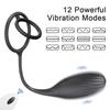 Remote Control Vibrator for Men Prostate Massager Butt Plug with Cockring  Anal Sex Toys for Male Ass Anal Dildo for Women