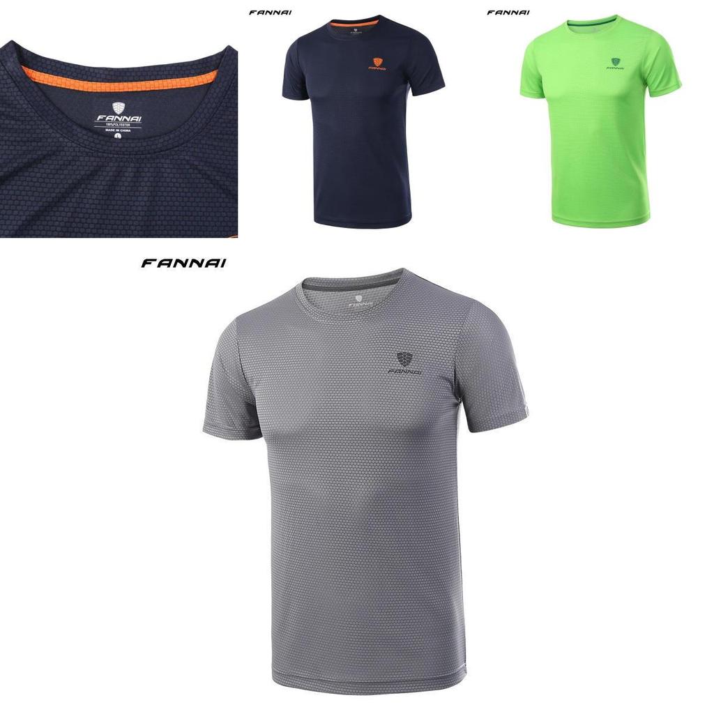 Premium Quality Fit Sports Training Slim Shirt For Men In Quick Drying Polyester Blend