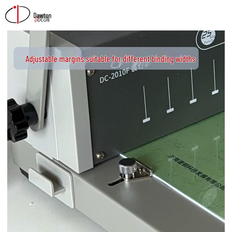 Daoton DC-2010F 10-Tooth Comb Binding Machine CN Plug (adapter Included)