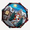 1pc Sonic the Hedgehog Automatic Opening Folding Umbrella with 8-Bone Iron Frame, Portable for Outdoor Use, Travel, Daily Life, and Gifts for Fans.G01