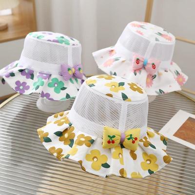 Kinder-Sonnenschutzhut für Jungen, Sonnenschutz, dünne Ausgabe, UV-Schutz, Sommer, Baby, Mädchen, Fischerhut, Netz-Sonnenschutzhut