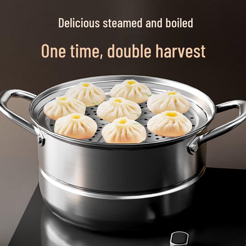 Jin Saozi Multifunktionale Suppen-Dampfgarer-Topf