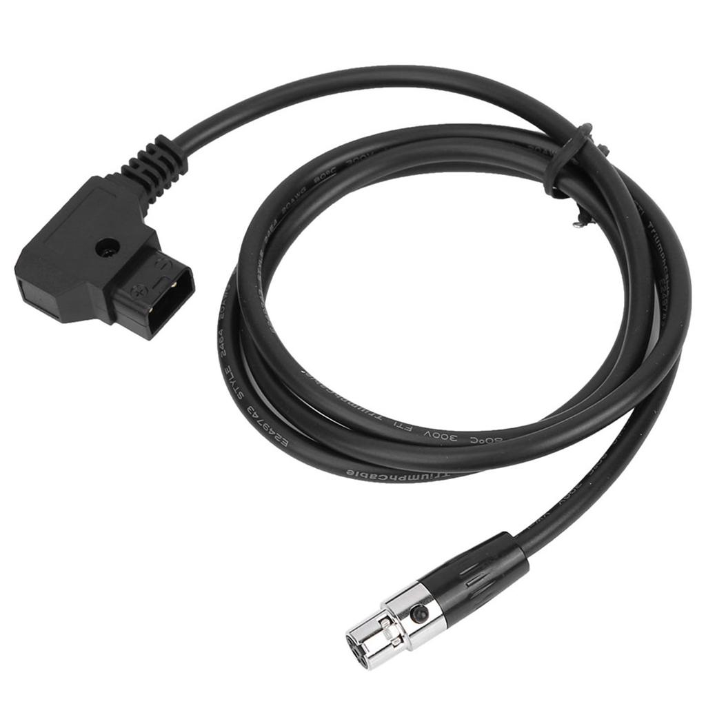 D-Tap-Netzteiladapter, Stecker auf Buchse, Mini-XLR, 4-polig, für VFM 5,6-Zoll-Monitor