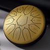 6 Inch 11 Notes Steel Tongue Drums Professional Percussion Rare Musical Instrument Drums Mandolin Meditation Accessories
