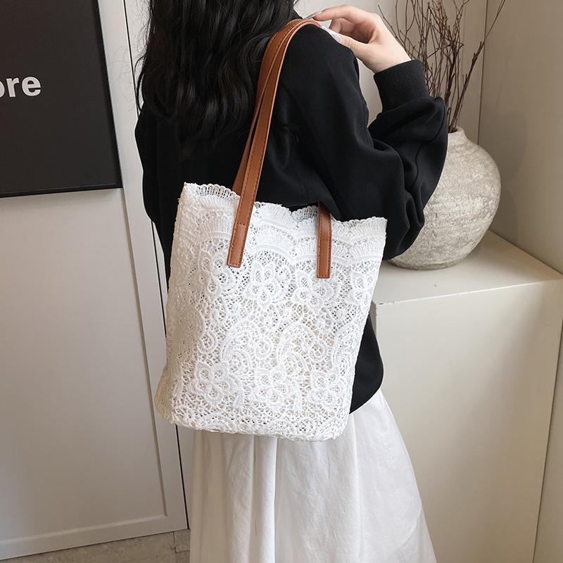 Summer Beach Vacation Leisure Woven Bag for Women New Large Capacity Fashion Versatile One Shoulder Women's Bag