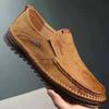 Leather Shoes for Men Luxury Business Casual Shoe Comfort Soft Sole Driving Shoes for Men Oxford Office Footwear Slip-On Loafers