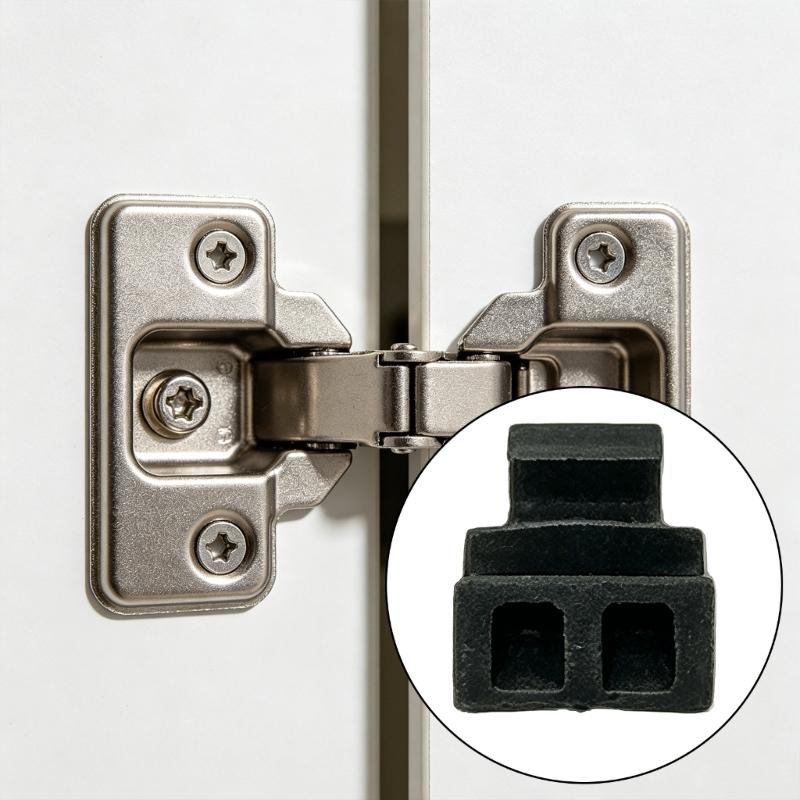 50Pcs Plastic Hinge Stoppers Cabinet Hinge Restrictor 86 Degree Angles Restriction Hinges Clip For Cabinet Doors