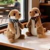 Realistic Lifelike Meerkat Plush Doll Weighted Pellet Suricate Plush Toy Home Decor