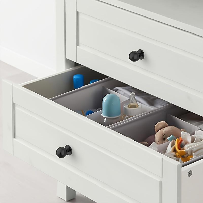 10 / 20szt (0,71*0,94 cala) Gałki do szafek kuchennych, gałki do komody, gałki pełne, uchwyty do szuflad, uchwyty do komody, matowa czerń, z dwoma rozmiarami śrub