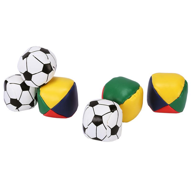 Children's Round Leather Beanbag for Play and Games