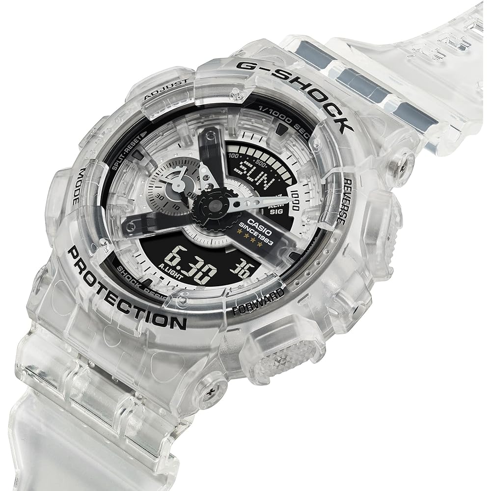Casio G-Shock GA-114RX-7A Analog-Digital Watch Water Resistant Shock Resistant White