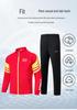Unisex Chinese Martial Arts Training Set: Long Sleeve Sportswear for Spring and Autumn