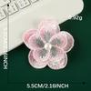Pearl Cute Cartoon Lace Flower Lace Embroidery Sticker Diy Hand Account Accessories Brooch Hairpin Hair Accessories Accessories Cloth