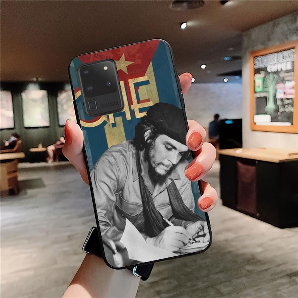 Che Guevara Smoking Cigar Phone Case For Samsung S 9 10 20 21 22 23 30 23 24 plus lite Ultra FE S10lite Fundas