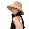 Sommerhut Damenmode vielseitiger Sonnenschutz Sonnenhut einfarbiger Fischerhut