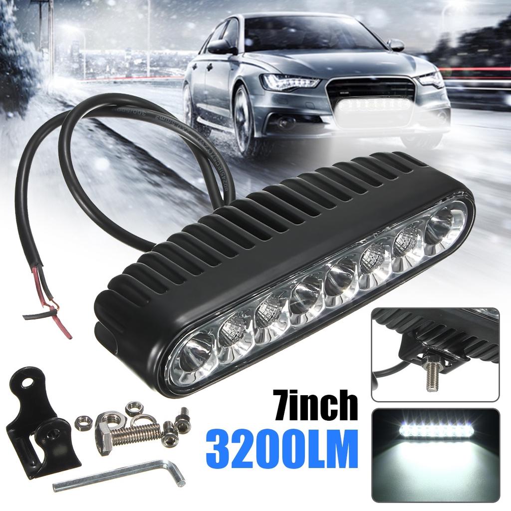 Buy 7Inch 40W Led Flood Spot Combo Work Light Bar OFFROAD 4WD For Car