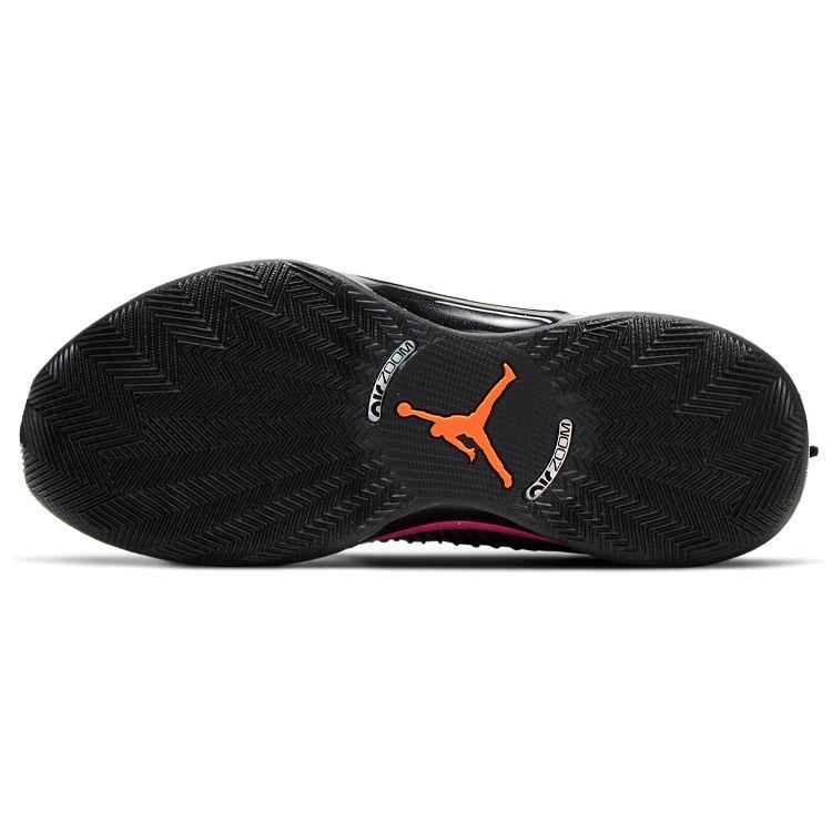 Air Jordan 35 Sunset Men Sneakers Black Hyper-Grape Fuchsia-Blast CQ4227-004