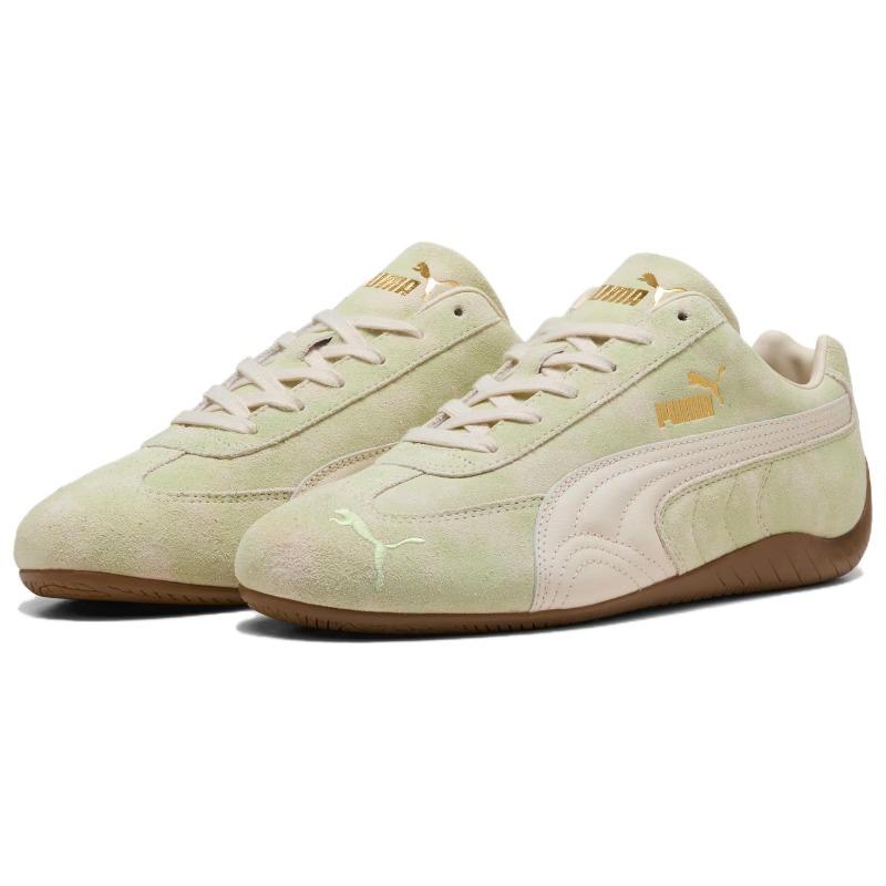 Puma Speedcat Faded Unisex Light Green Low Top Casual Shoes Versatile Comfortable 403688-02