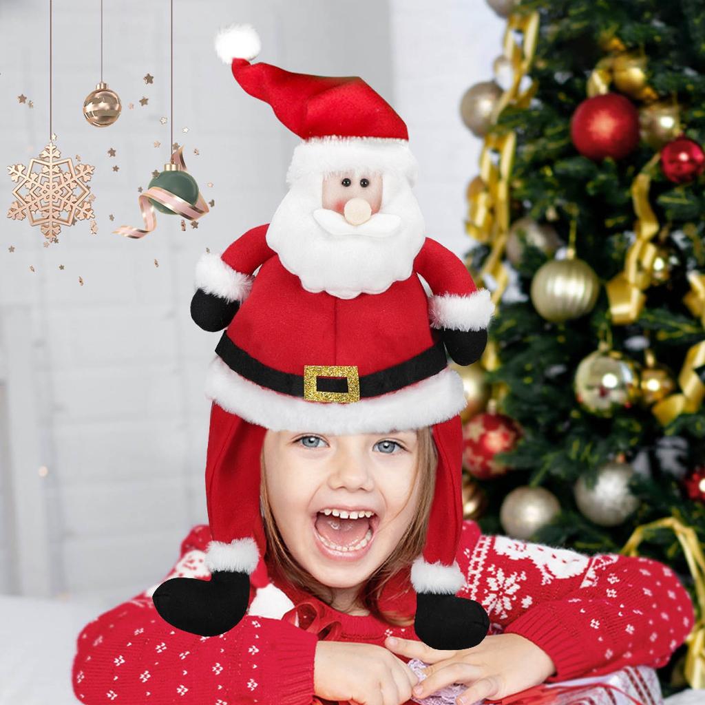 Weihnachtsdekoration Partyhut Langer Hut Feiertagshut Partyzubehör