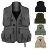 Women Men Fishing Vest With Breathable Mesh, Vest With Pockets Adjustable Size Trout Fishing Vest, Small Fishing Vest For Outdoor Fishing Hiking