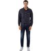 Balenciaga FW22 Denim Jacket Regular Fit Men's Black 732230TNW541129