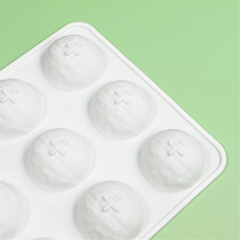 Stampi in Silicone per Alimenti a Forma di Noce per Dessert, Vassoio a 12 Cavità per Cioccolatini e Caramelle per Cuochi Creativi