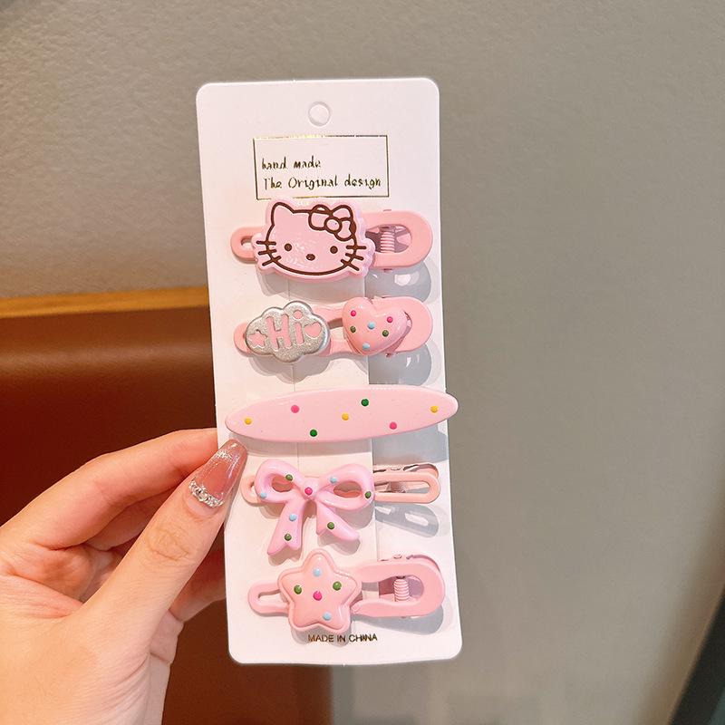 KT Cat Kids' Cute Bangs Hair Clips - Children's Hair Accessories