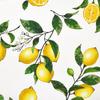 STYLE Decor Tablecloth, 100% Cotton, Stylish Rectangular, Nordic Style, 120x150cm, Standard, Lemon Yellow, Fruit Pattern, W4701800