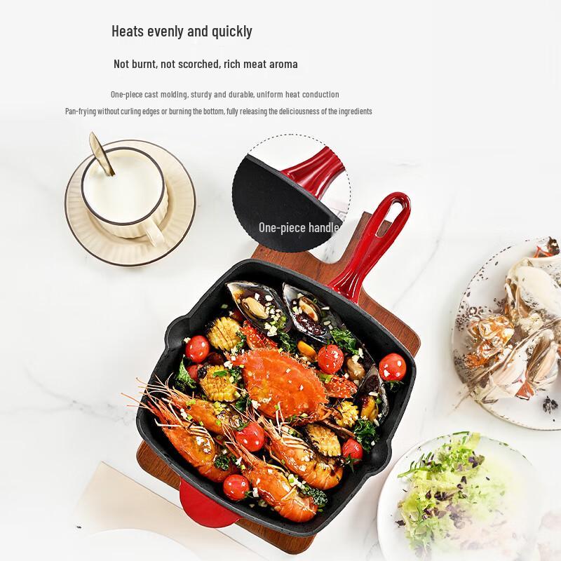 One's Member Multi-functional Cast Iron Frying Pan