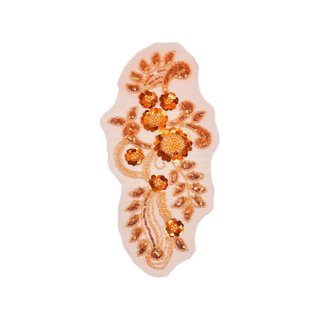 Multi-Color Mesh Beaded Sequins Flower Cloth Sticker Lace Lace Accessories Wedding Dress Handmade Diy Accessories Decoration