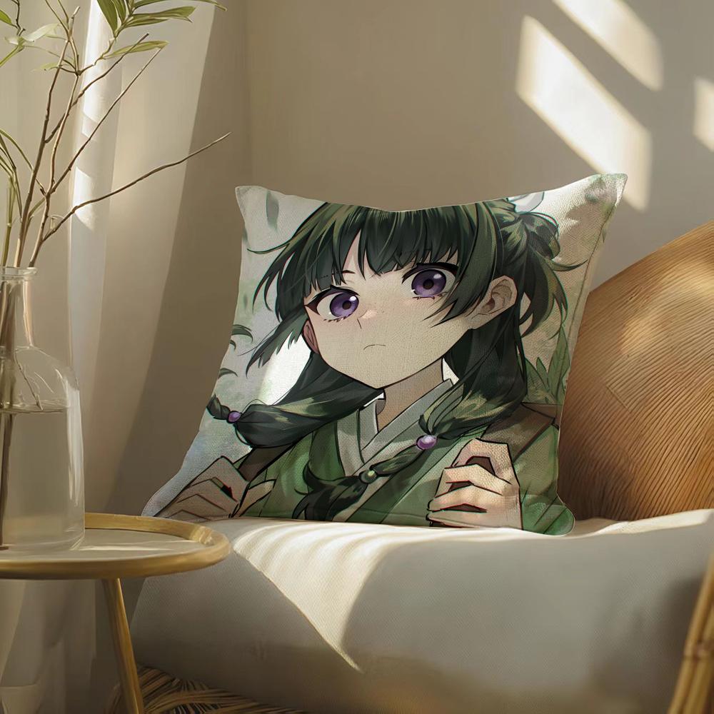 Animethea-Apothecarydiariesmaomao Pillow Case Pillowcase, Double-Sided Printed, Sofa Cushion, Bedroom Headboard