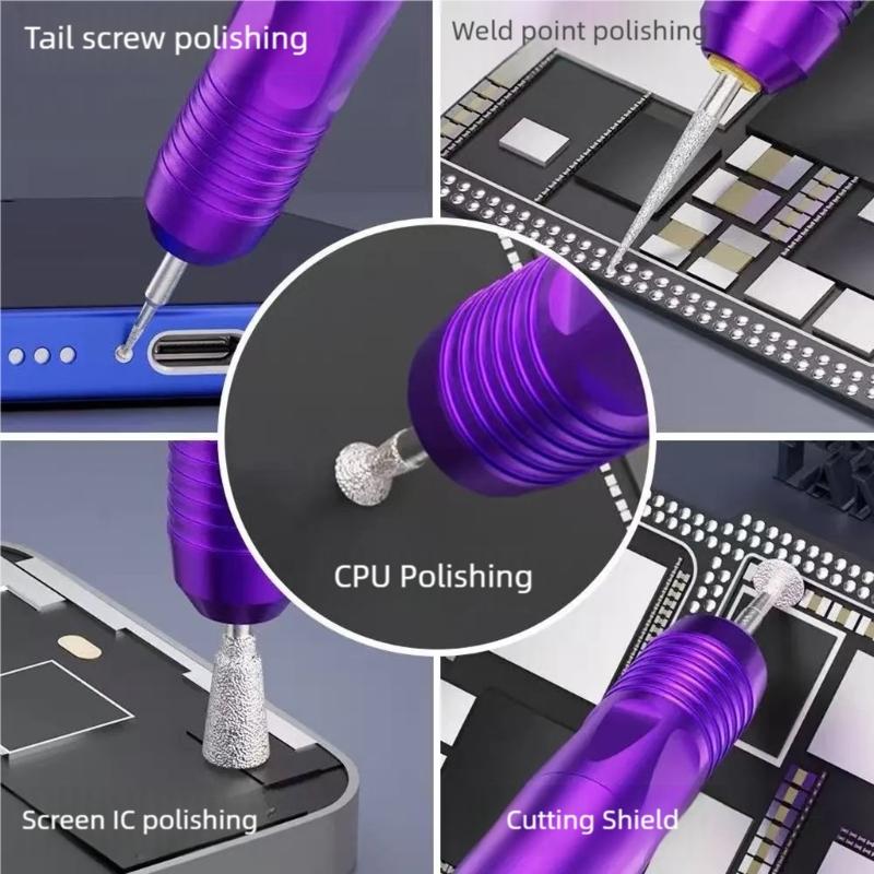 Compact Mini Electric Drill 20000RPM Woodworking Engraving Pen USB Cordless Rotating Tool Mini Electric Drill