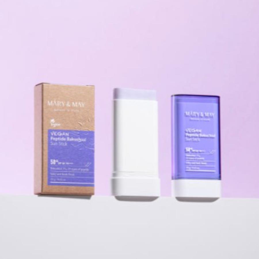 Mary&May Vegan Peptide Bakuchiol Sun Stick 50+ PA++++ 18g