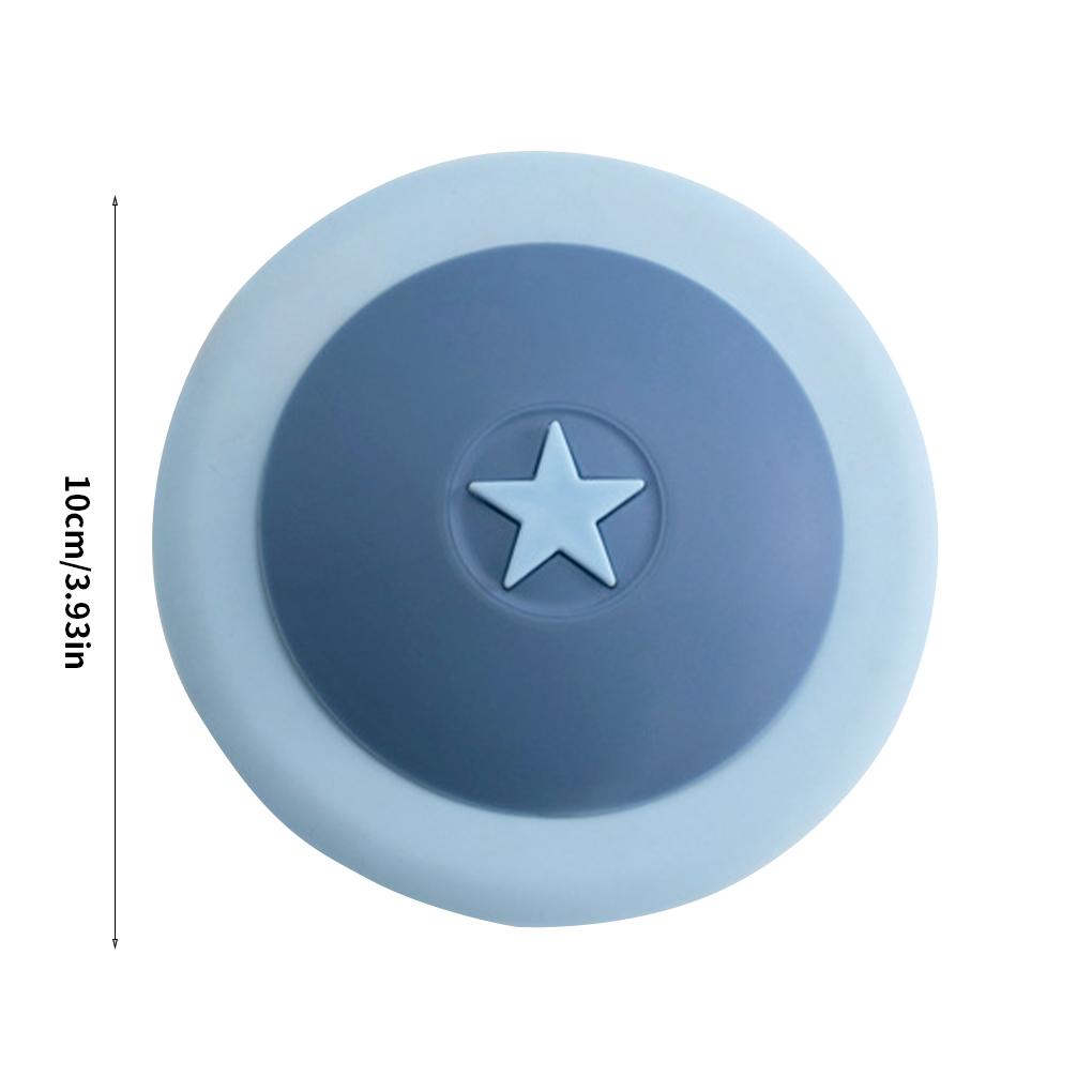 Sink Strainer Pressing Non-slip Sewer Hair Catcher TPR Kitchen Bathroom Drain Stopper