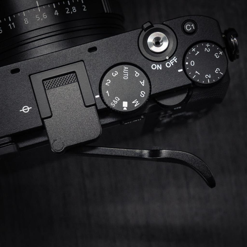 Iborrys Thumb Up Compatible with Sony and RX1R III Dedicated Thumb Shoe Unique Retro Diamond Engraving Enhanced Shooting Stability Grip, DSC-RX1RM3