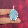 Chalcedony 925 Solid Sterling Silver Pendant, Handmade Gemstone Pendant Jewelry, Gifts For Wife Brand New Pendant